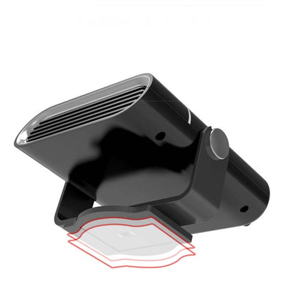 2-in-1 Tragbare Autheizung - 360° Drehung & Doppelspannung (12V/24V) für Schnelles Entfrosten und Heizen 🚗❄️