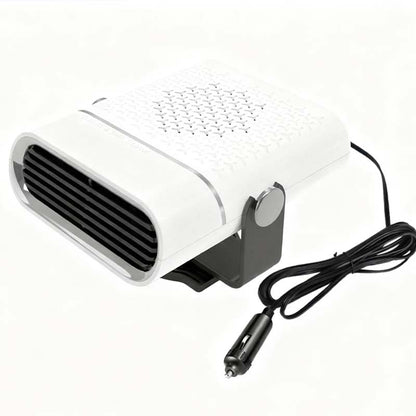 2-in-1 Tragbare Autheizung - 360° Drehung & Doppelspannung (12V/24V) für Schnelles Entfrosten und Heizen 🚗❄️