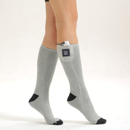 🔥🧦Erhitzte Socken mit einstellbarer Temperatur - verbesserte Batterien - Unisex