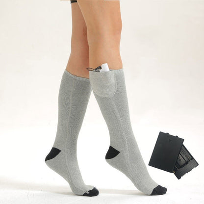 🔥🧦Erhitzte Socken mit einstellbarer Temperatur - verbesserte Batterien - Unisex