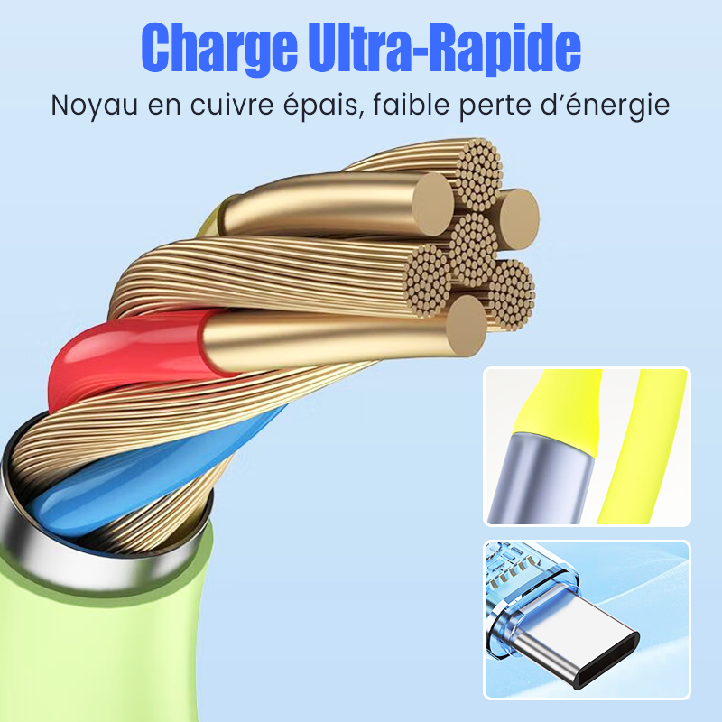 Schnellladekabel kompatibel mit iPhone