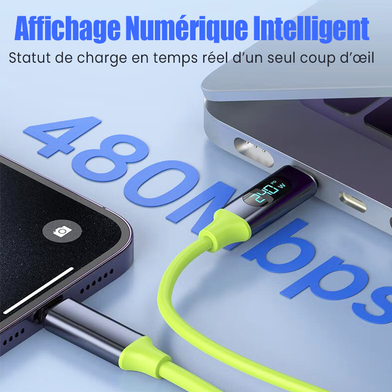 Schnellladekabel kompatibel mit iPhone