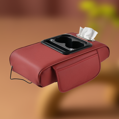 Armlehnen-Organizer für Autos mit USB-Ladeanschlüssen