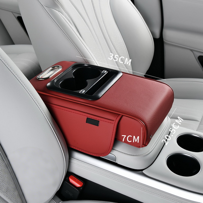 Armlehnen-Organizer für Autos mit USB-Ladeanschlüssen