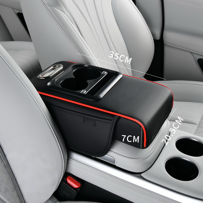 Armlehnen-Organizer für Autos mit USB-Ladeanschlüssen