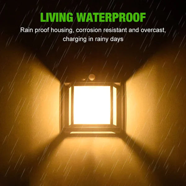 Solar-Wolfram-Wandleuchte