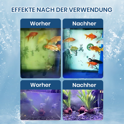 Leistungsstarke Wasserreinigungstablette für Aquarien