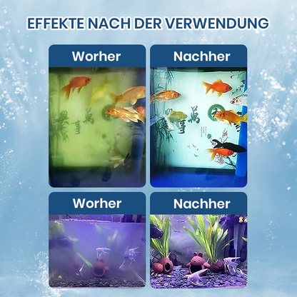 Leistungsstarke Wasserreinigungstablette für Aquarien