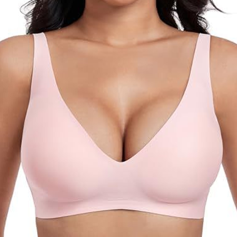 🎀Zeitbegrenztes Angebot 💕  – der ultra-bequeme, drahtlose Damen-BH: nahtlos, Tief-V & Push-Up