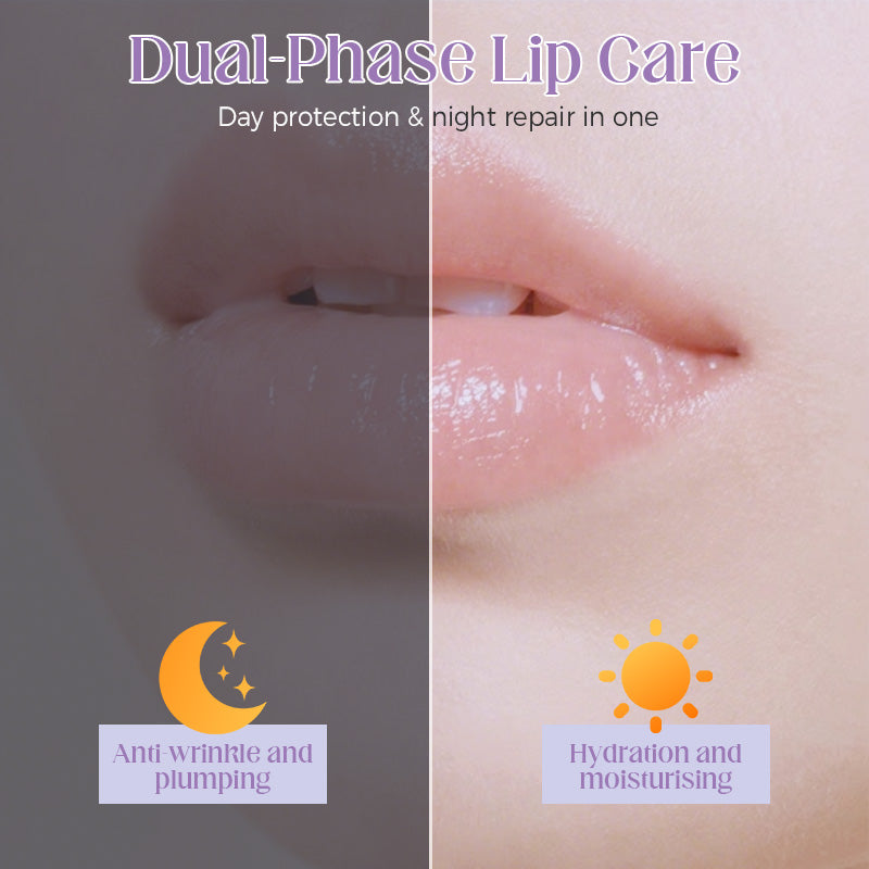 Aufpolsterndes und feuchtigkeitsspendendes Lippenserum gegen Falten
