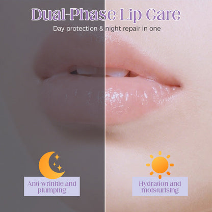 Aufpolsterndes und feuchtigkeitsspendendes Lippenserum gegen Falten