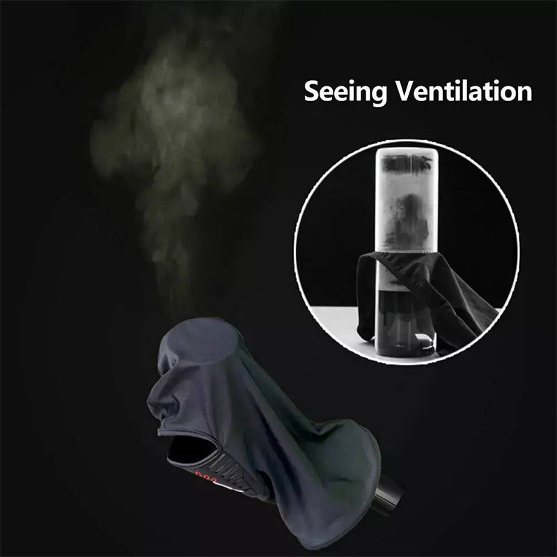 Winddichte, schützende und staubdichte Kapuze für Motorrad- und Fahrradfahren, Offroad-Fahren, atmungsaktive, thermische Winter-Gesichtsmaske, kompatibel mit Fahrrad-, Motorrad- und Skhelm