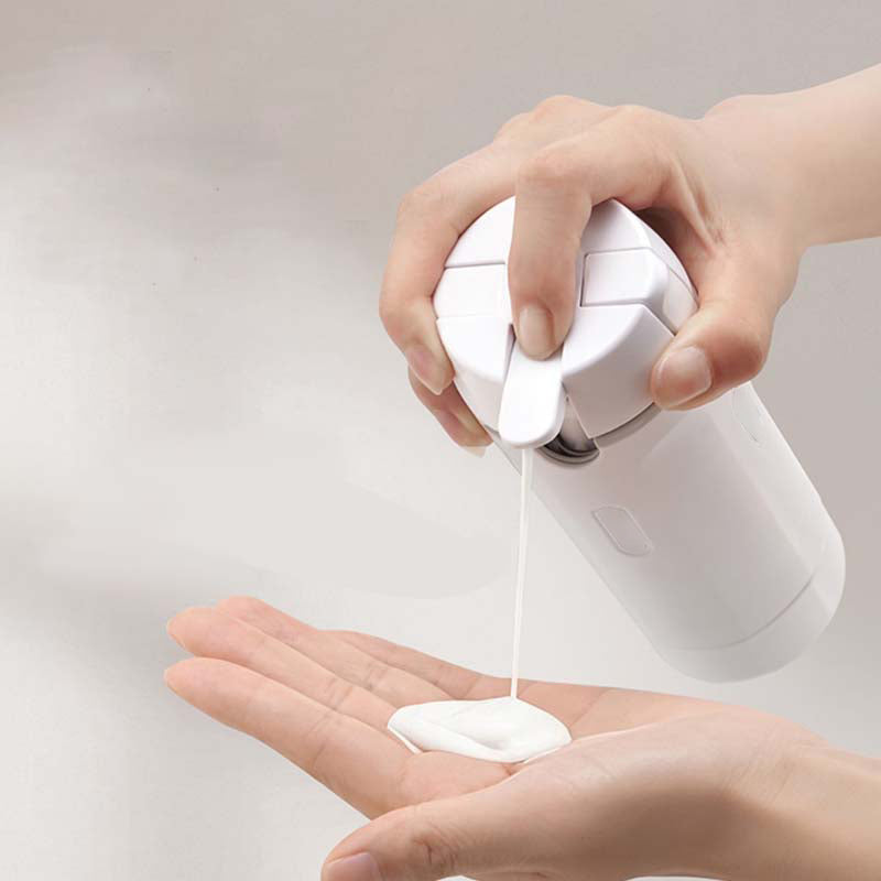 🧴  4-in-1 Reiseflasche – Universal, Auslaufsicher & Platzsparend 🧼