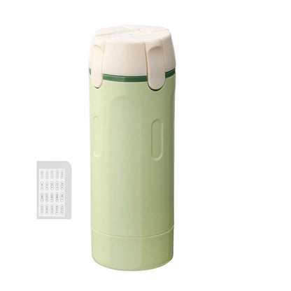 🧴  4-in-1 Reiseflasche – Universal, Auslaufsicher & Platzsparend 🧼