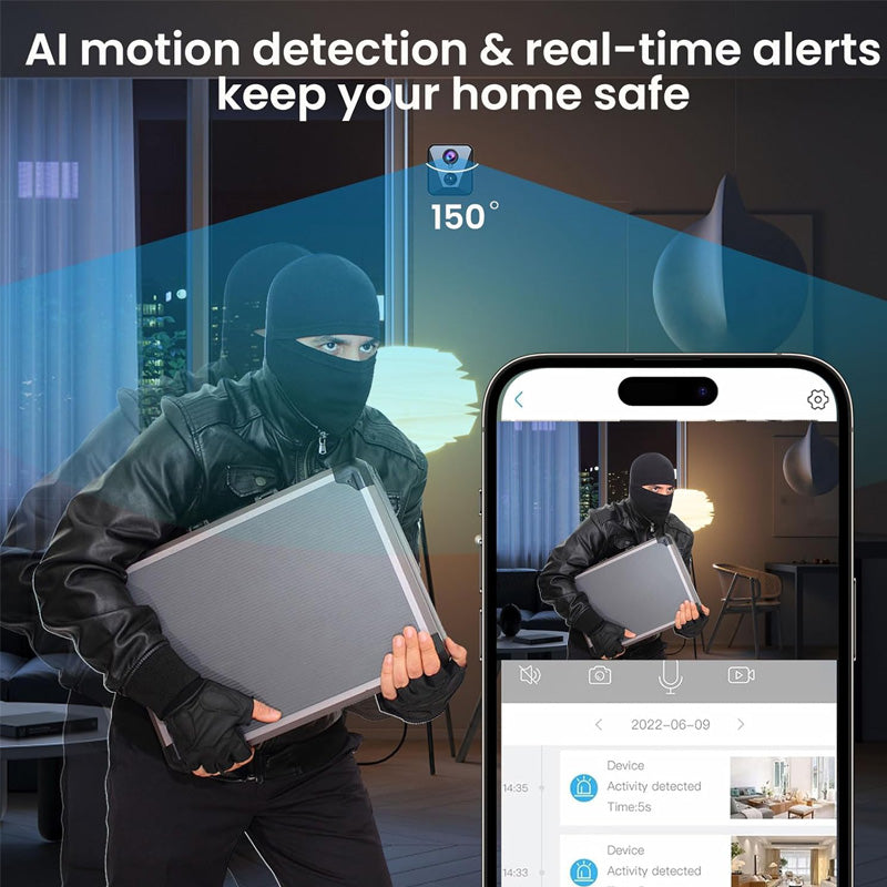📢📢50 %  RABATT !! ⏰🏆 HD-Überwachungskamera mit 1080p-Auflösung, magnetischer Halterung, Nachtsichtfunktion und Bewegungserkennung