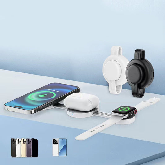 🔥 Hot Sale 50% OFF 🔥3-in-1 Foldable Magnetic Wireless Charger