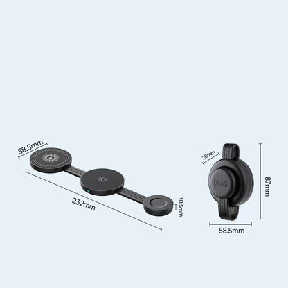 🔥 Hot Sale 50% OFF 🔥3-in-1 Foldable Magnetic Wireless Charger