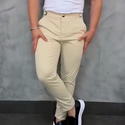 Stretchhose im Slim Fit für Herren
