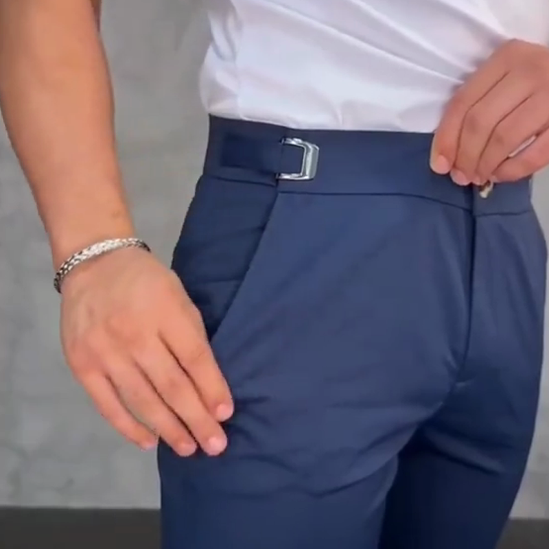 Stretchhose im Slim Fit für Herren