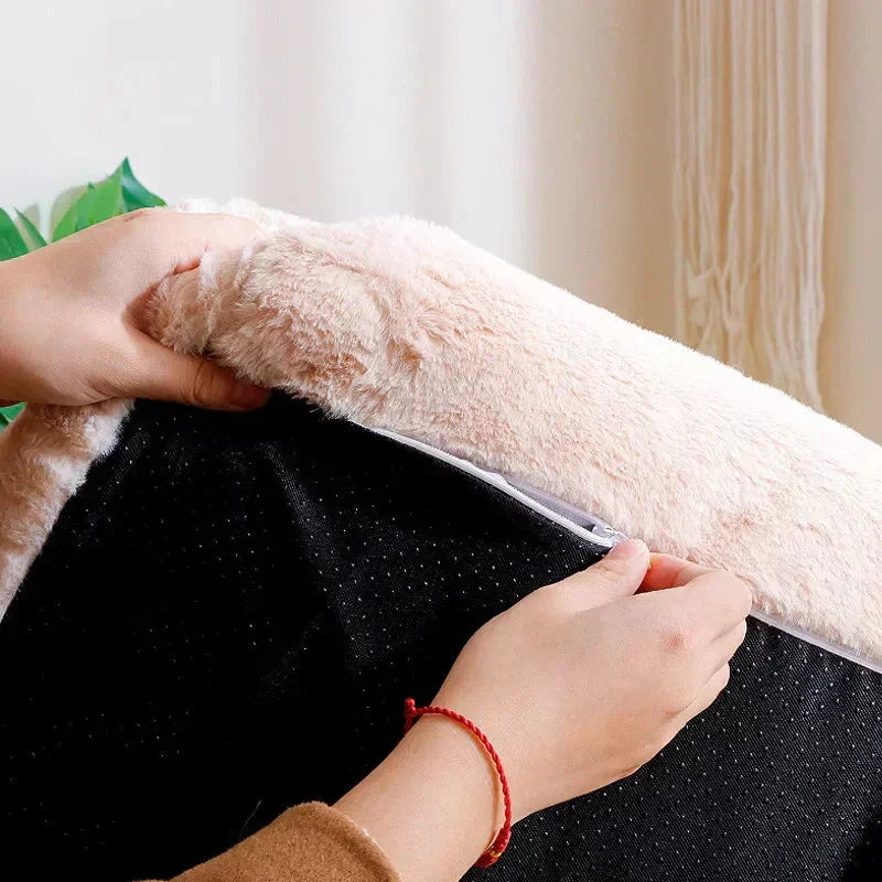 Kuscheliges, beruhigendes Haustiersofa mit abnehmbarem Bezug