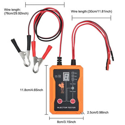 🔧 ⚙️ Professionelles 4-Modus-Werkzeug zum Testen & Reinigen von Einspritzdüsen – Präzise Diagnose, Universell & Einfach zu Bedienen 🚗
