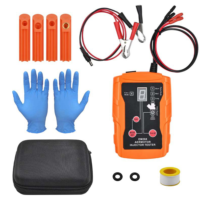 🔧 ⚙️ Professionelles 4-Modus-Werkzeug zum Testen & Reinigen von Einspritzdüsen – Präzise Diagnose, Universell & Einfach zu Bedienen 🚗