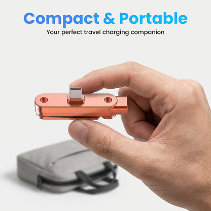 🔋 20% RABATT! ⚡ Schnellladeadapter mit um 360° schwenkbarer Handyhalterung – universell kompatibel, kompaktes Design und freihändige Nutzung 📱