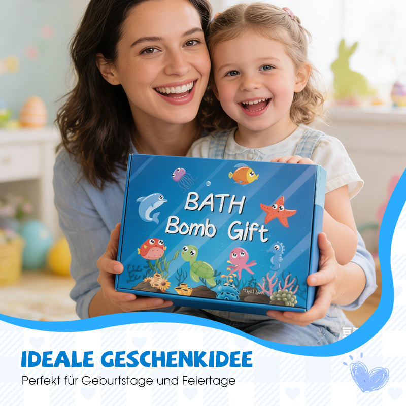 12-teiliges Badebomben-Geschenkset für Kinder