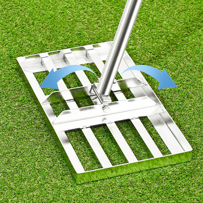 Profi-Rasenrakel für Garten und Golfplatz