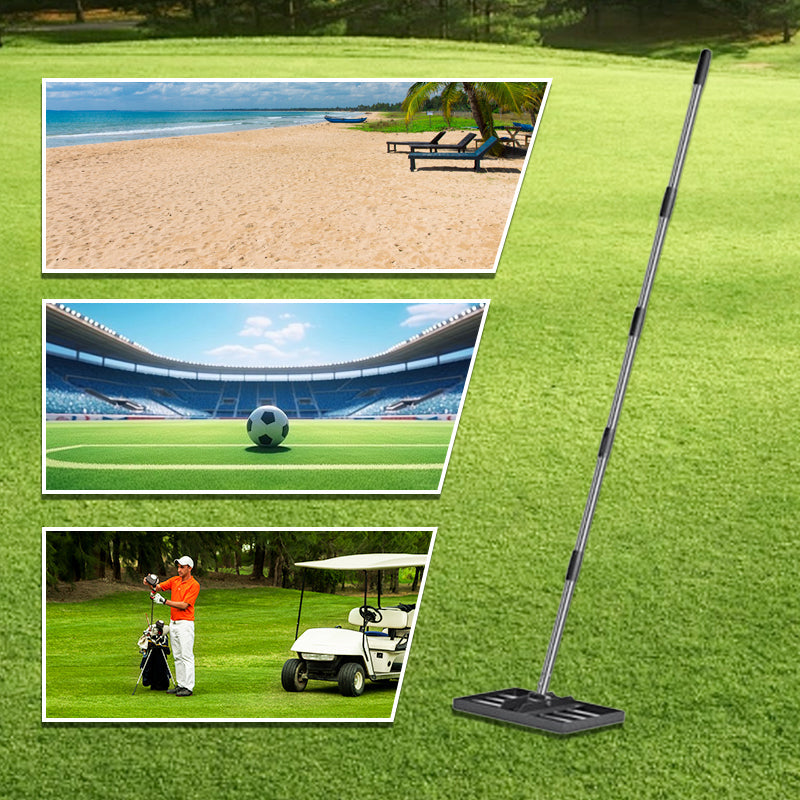 Profi-Rasenrakel für Garten und Golfplatz