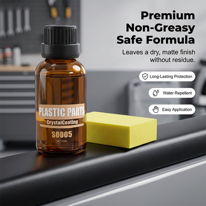 Kunststoff-Aufbereiter mit Kristallbeschichtung für Autoteile
